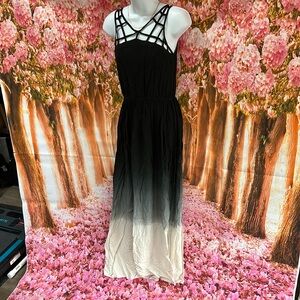 Lani Black Ombre Dress